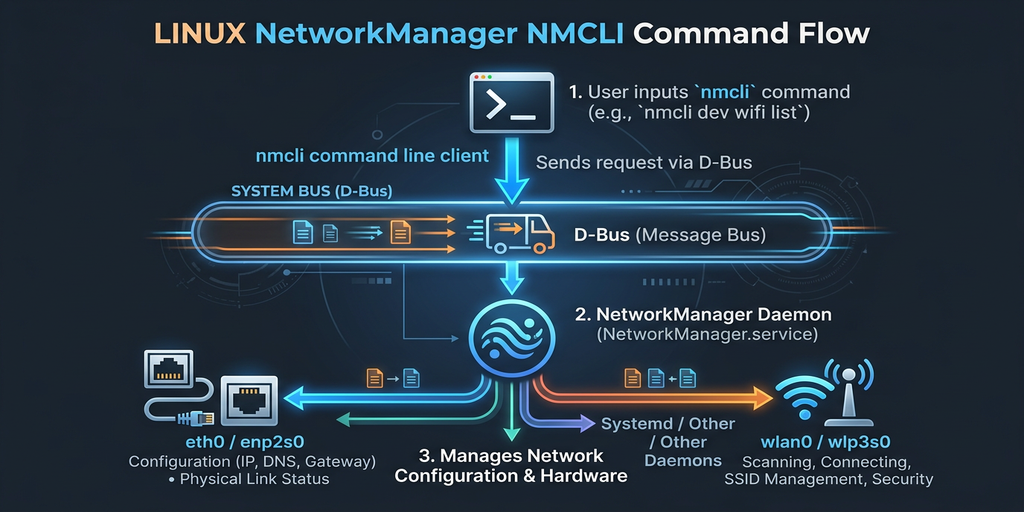 各ディストリビューションとネットワーク管理コマンドの対応関係