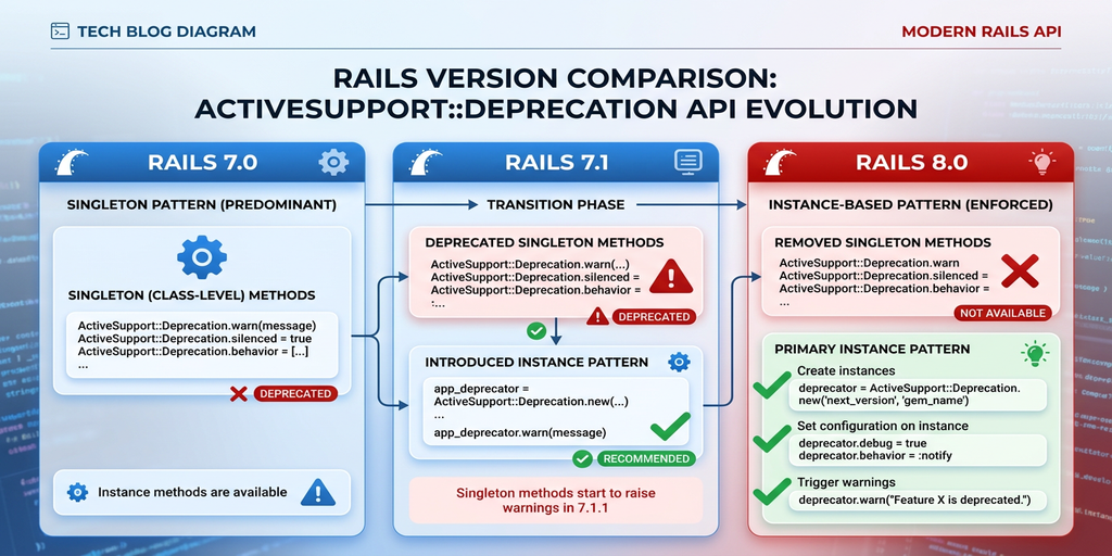 Rails 7.0・7.1・8.0のDeprecation API変遷の対応図
