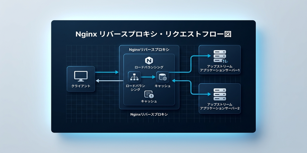 Nginx → App → MySQL/Redis のリクエストフロー図